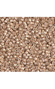 Miyuki delica Beads 11/0 - Galvanized semi matt Champagne DB-1152